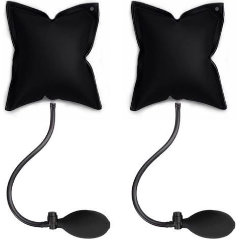 Coussin D'Air Wedge Pompe À Air Wedge D'Air Wedge Coussin Gonflable Réglable Pour Auxiliaires D'Installation Les Meubles, L'Installation De Fenêtres Et De Portes, Meuble Charge Lourde, 2pc