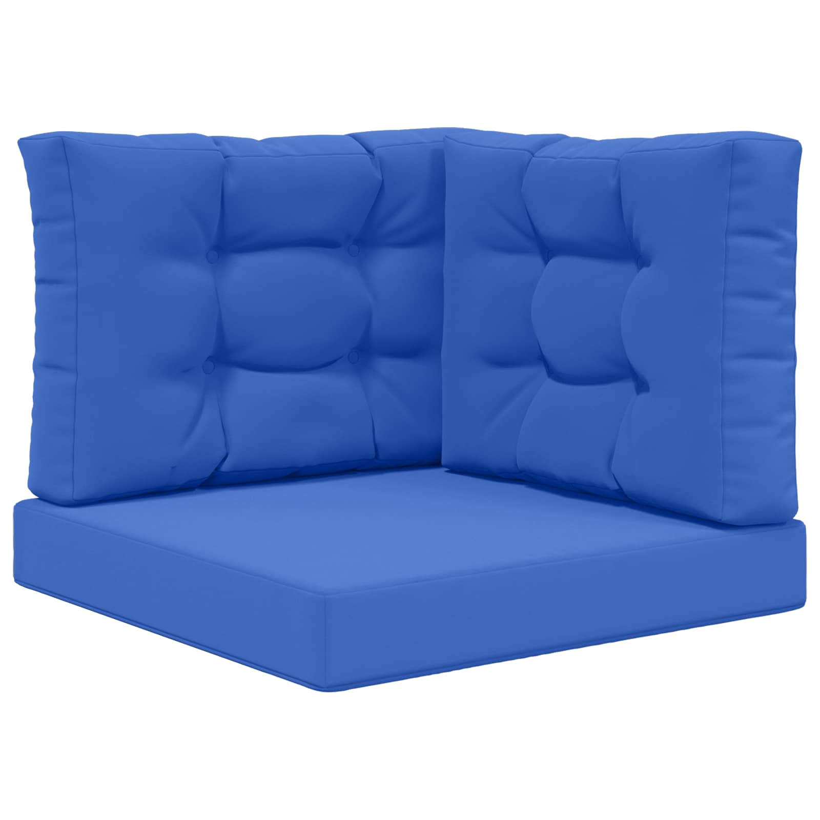 Sofakissen Für Draußen Polyester Königsblau 60 X 60 Cm Vidaxl