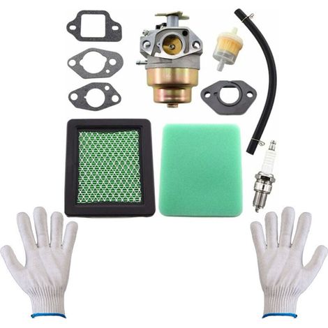 Vergaser-reparatursatz Mit Dichtung Und Luftfilter Für Honda Gcv135, Gcv160, Gc135, Gc160, Hrb216, Hrr216, Hrs216, Hrt216 Und Hrz216 Motoren. Ersetzt Teilenummer 16100-z0l-023 E. Gratis: Ein Paar Blue