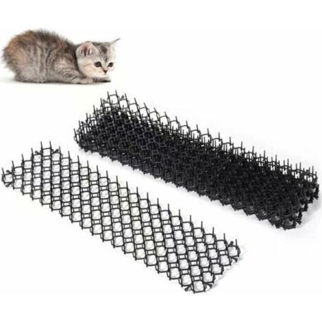 Anti-katzen-spikematte, Anti-hunde- Und Anti-katzen-spikematten-set, 45 X 33 Cm Große Outdoor-katzenabwehrmatte Mit Spikes, Anti-katzen-spikes, Spikegitter, Anti-hunde-matte Für Gartenzäune