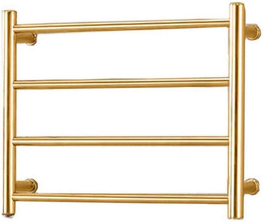 Gold 304 Edelstahl Poliert Wandmontierter Beheizter