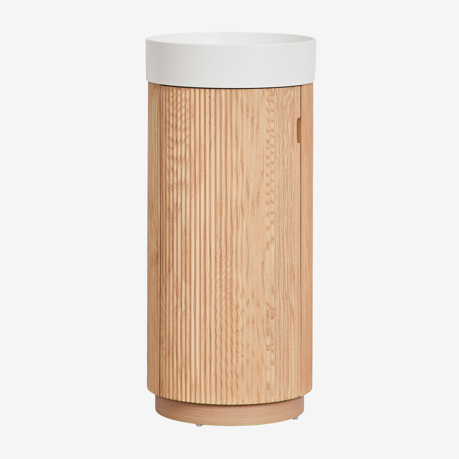 Sklum Badezimmerschrank-set Ø40 Cm Aus Holz Mit Integriertem Waschbecken Freia