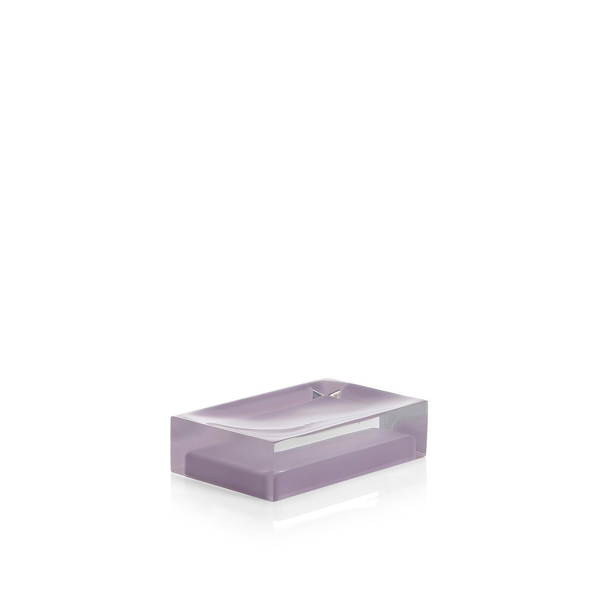 Portasapone Rainbow In Lilac, 11 X 7 X 3 Cm