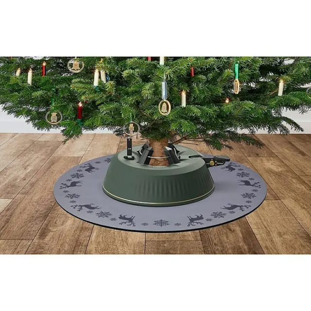Krinner Weihnachtsbaumunterlage Ø 60 Cm Grau Weihnachtsbaumdecke
