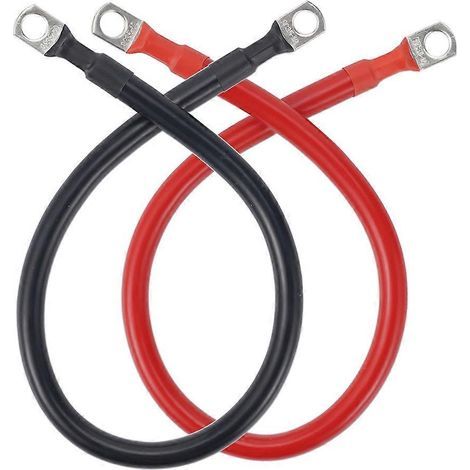 2awg-stromkabel Für Wechselrichter, Batterieanschlusskabel, Sc35-10-klemmenblock, Solarzubehör, 50 Cm