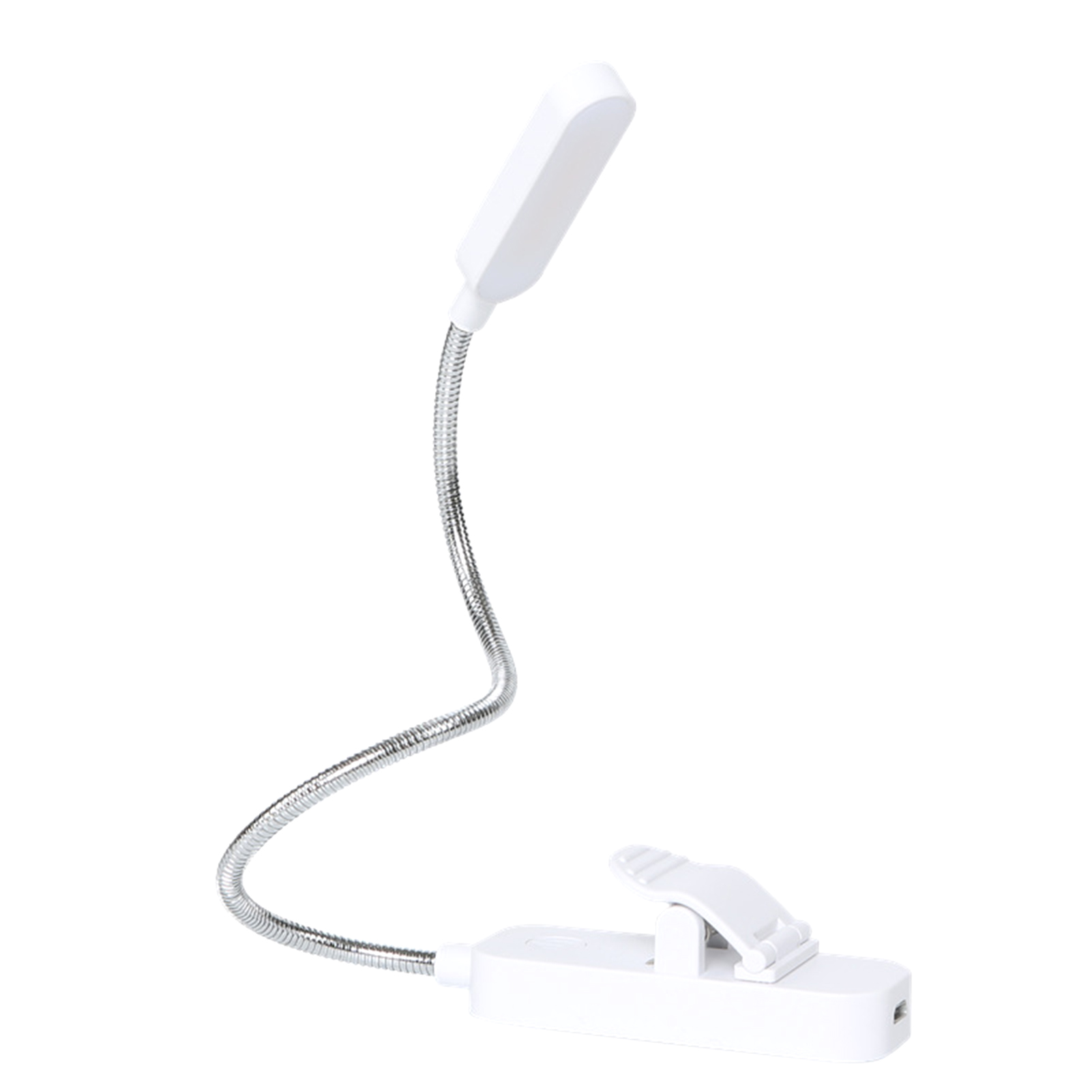 Lampe De Lecture Led Flexible À Pince Avec Marque-page, Lampe De Lecture Respectueuse Des Yeux, Rechargeable Par Usb, Veilleuse À Intensité Variable