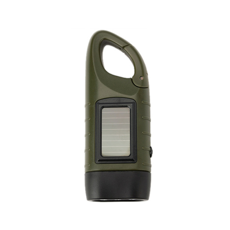 Multifunktionale, Solarbetriebene Led-handkurbel-taschenlampe, Kleine Wiederaufladbare Notfall-taschenlampe, Leistungsstark Und Ideal Für Sicherheit Und Überleben. Perfektes Geschenk Für Kleine Anläss