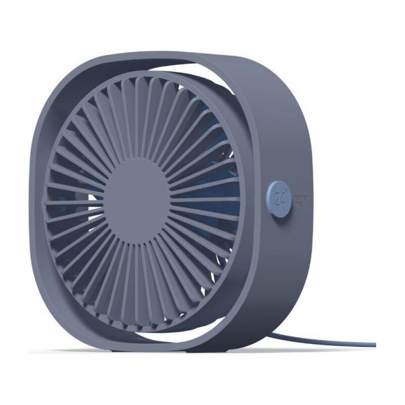 Usb-ventilator, Mini-ventilator, Leiser Ventilator, Tragbarer Usb-ventilator Mit 3 Einstellbaren Geschwindigkeitsstufen, Usb-ventilator Für Camping, Büro, Sport, Reisen, Usb-betrieben (blau)