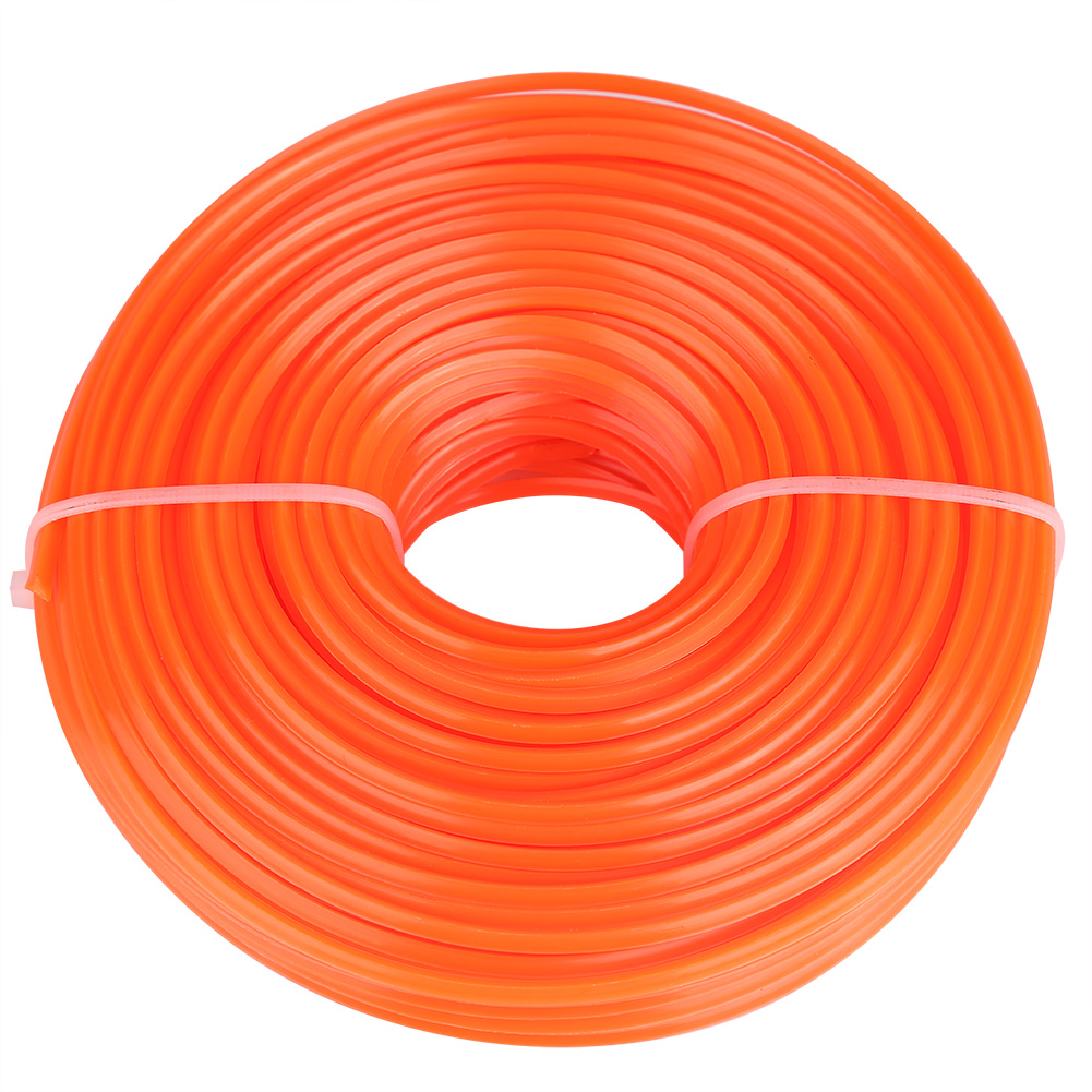 Fil De Coupe-bordures En Nylon De 3 Mm, Fil Carré, Pour Coupe-bordures Thermiques, 50 M