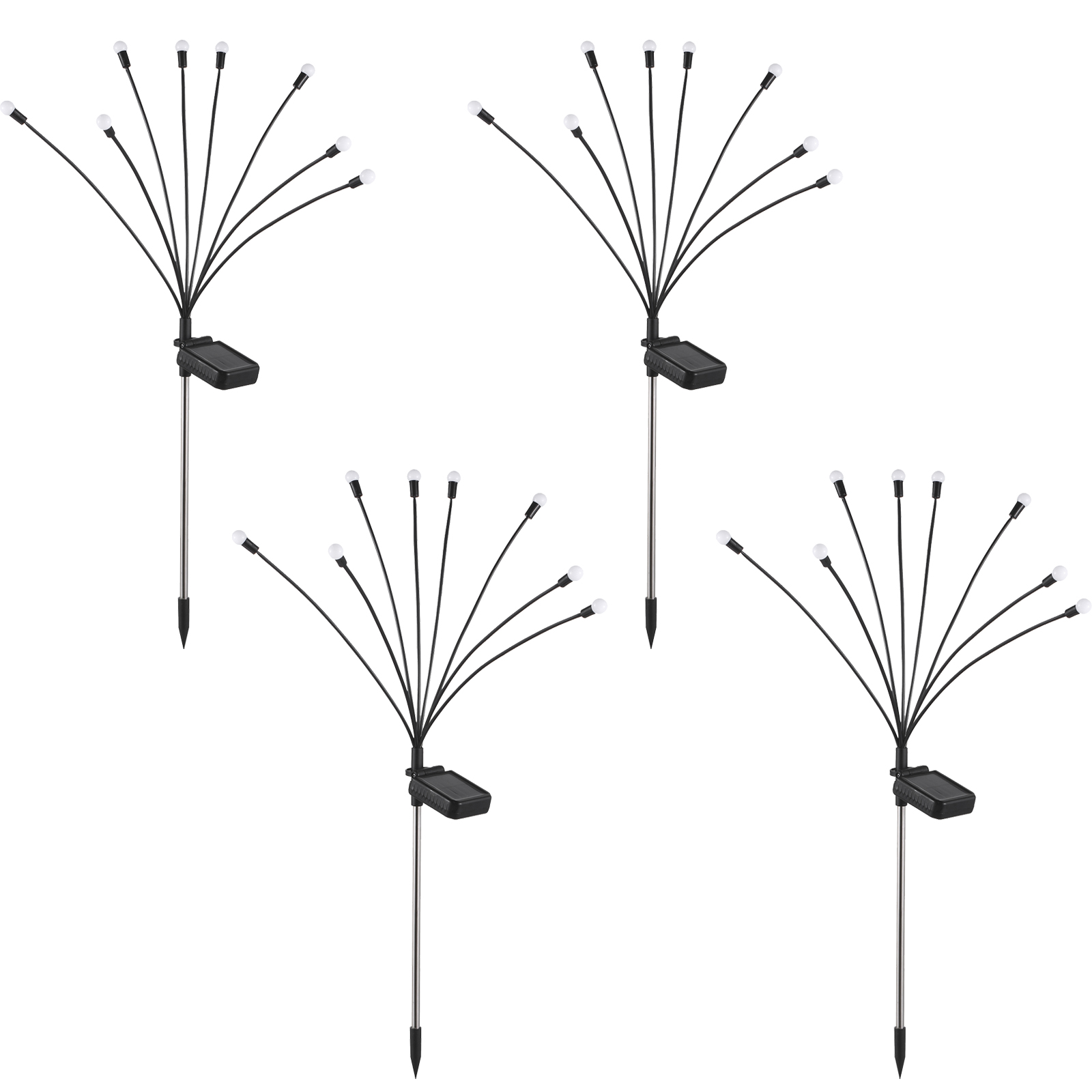 Lampe Solaire Lumineuse En Forme De Luciole Pour Pelouse, Étanche, Pour Allée Extérieure, Décoration De Jardin, Veilleuse