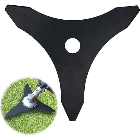 3-zahn-messer, Strauchschneidemesser (dornig), Rasenmäheraufsatz – 25,4 Mm