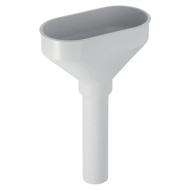 Trichter Oval Außendurchmesser 40mm, Alpinweiß - Geberit
