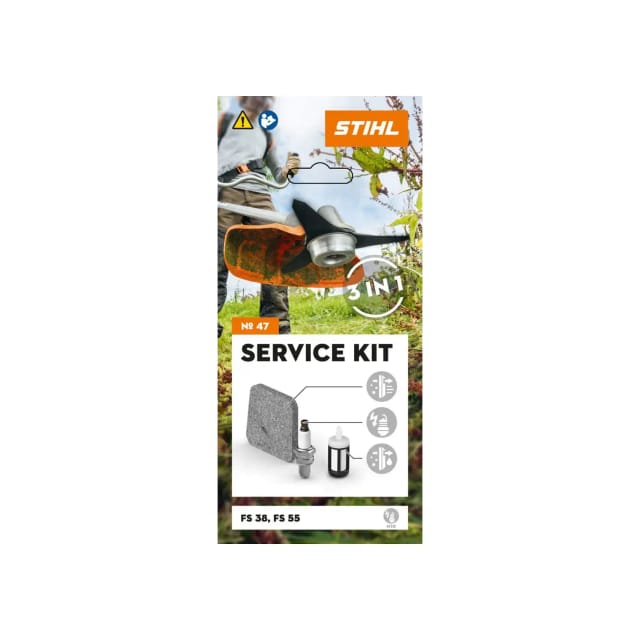 Stihl Service Kit 47 für FS 38 (mit STIHL 2-MIX Motor) und FS 55 (mit STIHL 2-MIX-Motor)