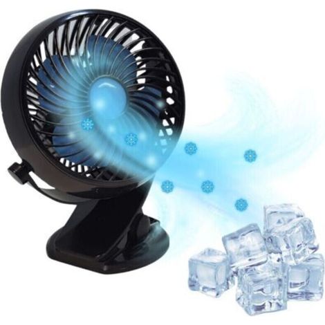 Starlyf Fast Fan Akku-ventilator Mit 360° Drehbarem Kopf, Einstellbarer Leistung Und Mitgeliefertem Usb-ladegerät.