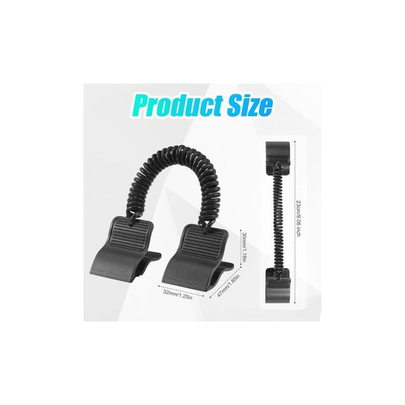 Agraffes De Bâche De Piscine 6 Pièces,fixations Pour Bâches De Piscines Hors Sol, Accessoire Solaire Pour Hivernage Jardin Terrasse Natation