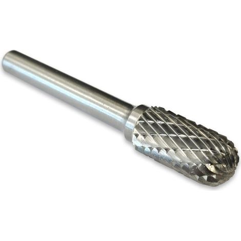 Design Lighting – 10 Mm X 20 Mm Zylindrischer Rotationsfräser – Doppelt Geschnittenes Hartmetall – Zum Fräsen Von Stahl, Edelstahl Und Aluminium