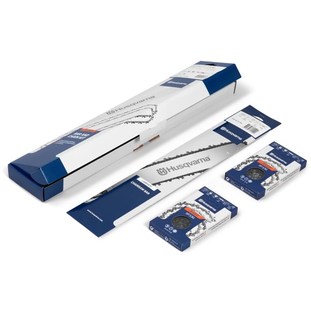 Husqvarna Schiene + 2 Ketten Set X-Force 0,325" SP33G