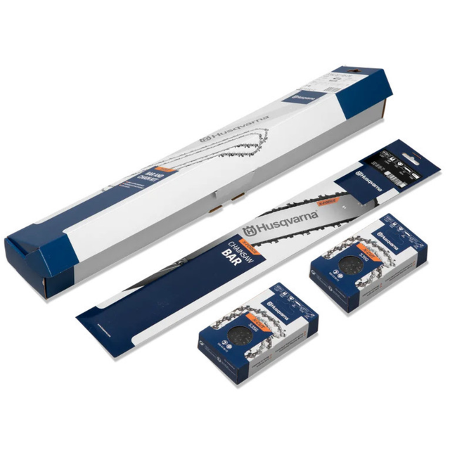 Husqvarna Schiene + 2 Ketten Set S35G