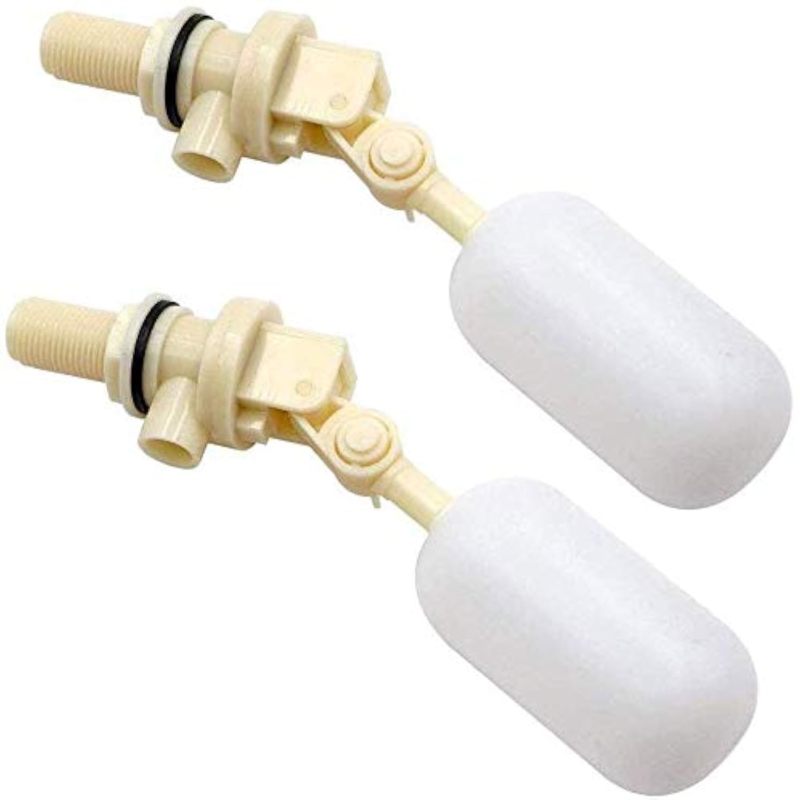 Set Mit 2 Automatischen Schwimmerventilen Aus Edelstahl (1/2 Zoll) Für Viehtränken