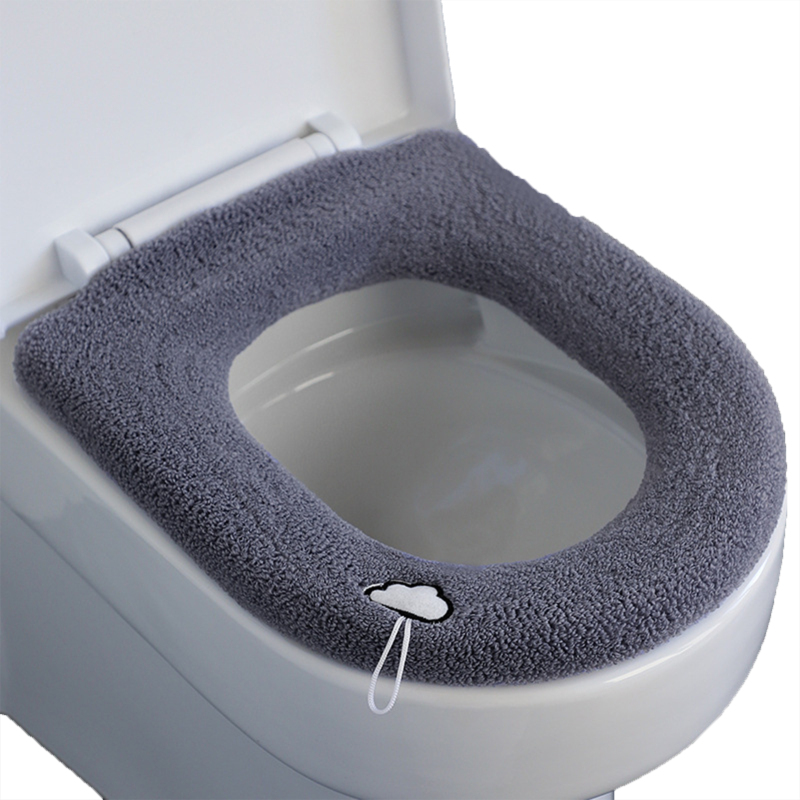 Dickes Toilettensitzkissen, Heizkissen, Weiches Und Waschbares Toilettensitzkissen