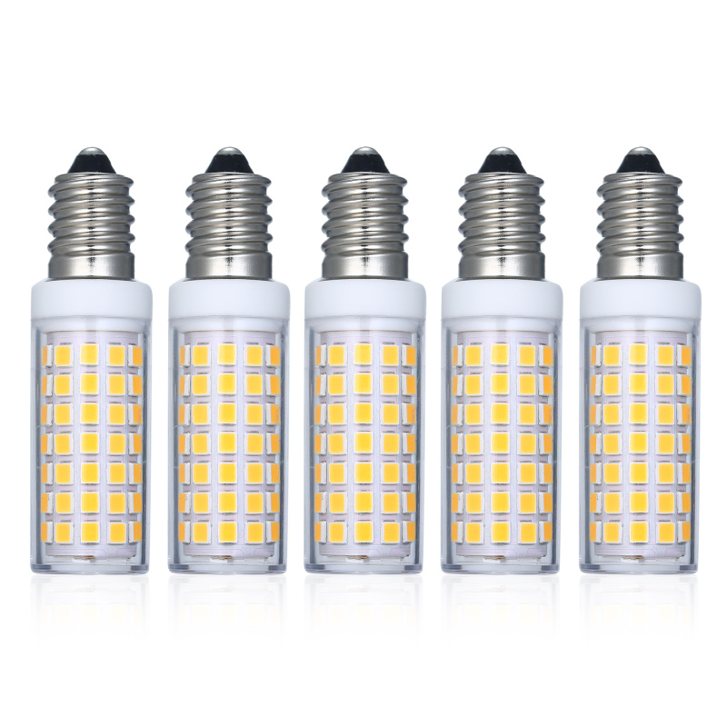 5er-pack E14-led-lampen, Warmweißes Licht (3000 K/6000 K), 5 W, 500 Lumen, 33 Leds, Kompatibel Mit 33-w-/35-w-/40-w-glühlampen, 360°-abstrahlwinkel, Farbwiedergabeindex (cri) 80, Nicht Dimmbar