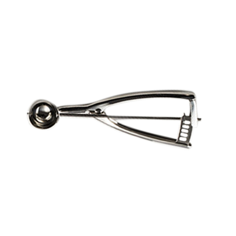 Dickwandiger Eisportionierer Aus Edelstahl 304 Mit Auslöser, Melonenportionierer, Keksportionierer (3 Cm Durchmesser)