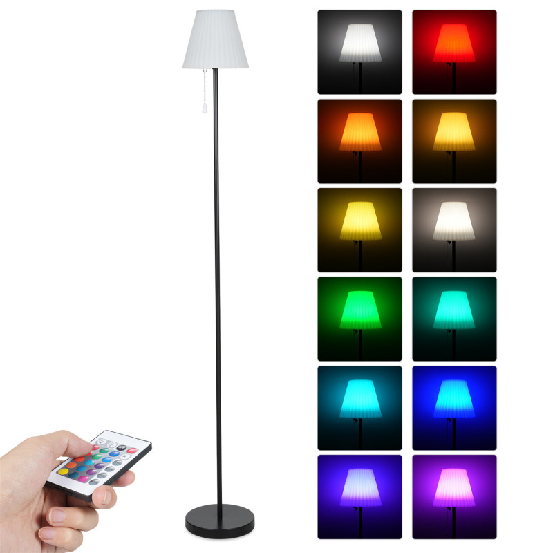 Ip65 Wasserdichte Led-solarstraßenleuchte, Höhenverstellbar, Usb-aufladbar, Helligkeit Per Fernbedienung Steuerbar, Kabel, Sensor, Rgb (für Rasen Und Garten)