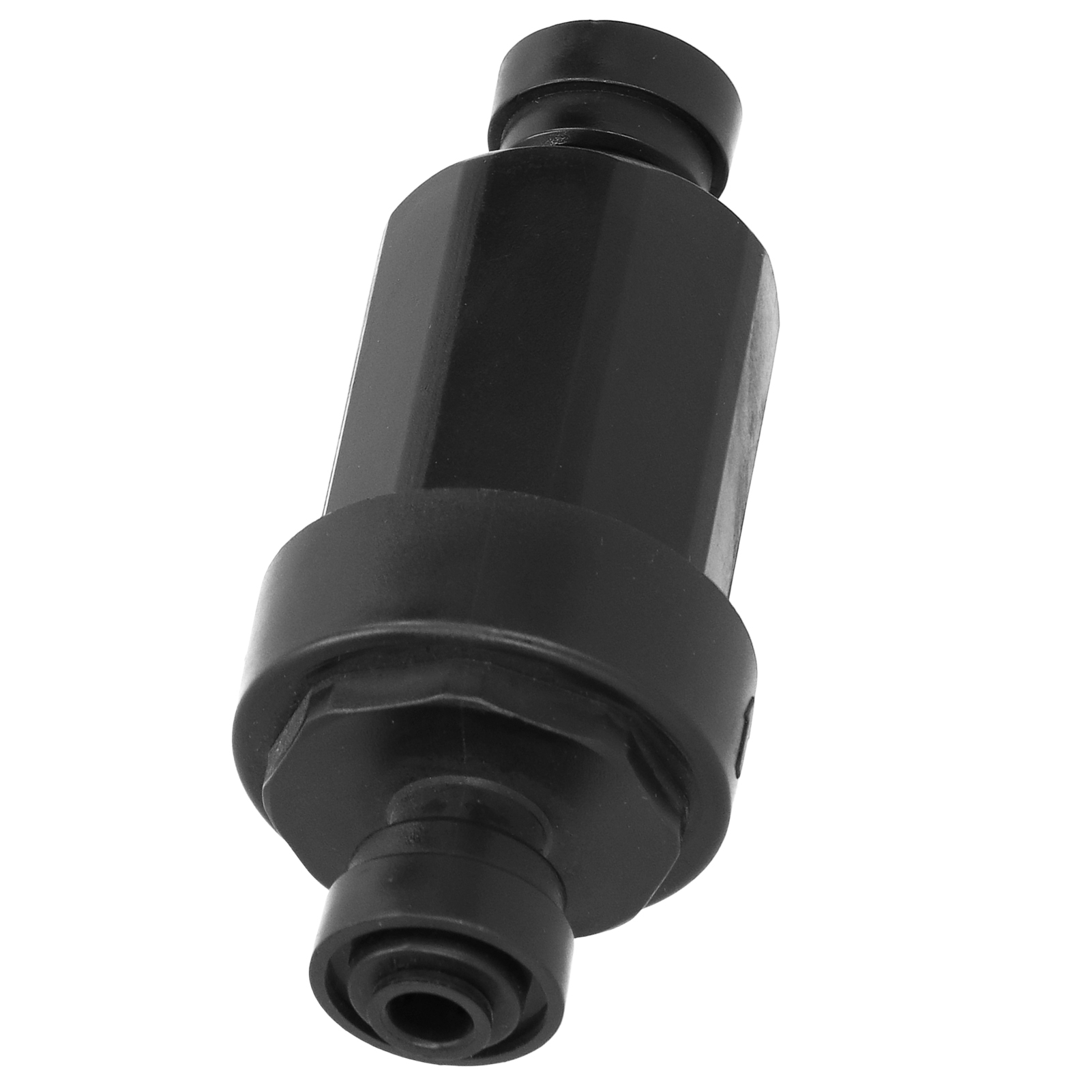 Filtre D'Irrigation 1/4 Po Avec Crépine En Acier Inoxydable, Système De Filtration À Connexion Rapide, Noir