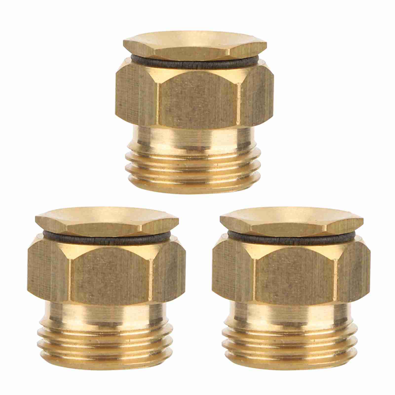 Lot De 3 Buses D'Arrosage À Brumisation Réglables Avec Filetage Externe G1/2" Pour Jardin