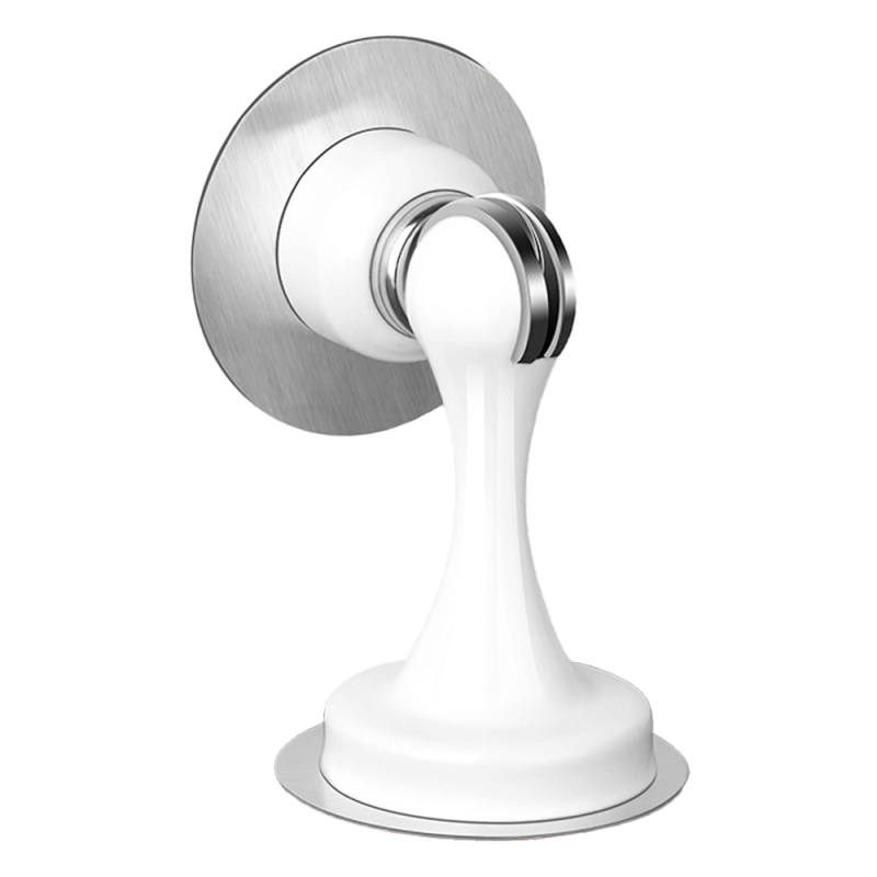 Magnetische Türstopper Aus Edelstahl Für Wand Und Boden, Kein Bohren Erforderlich, Mit Klebstoff.