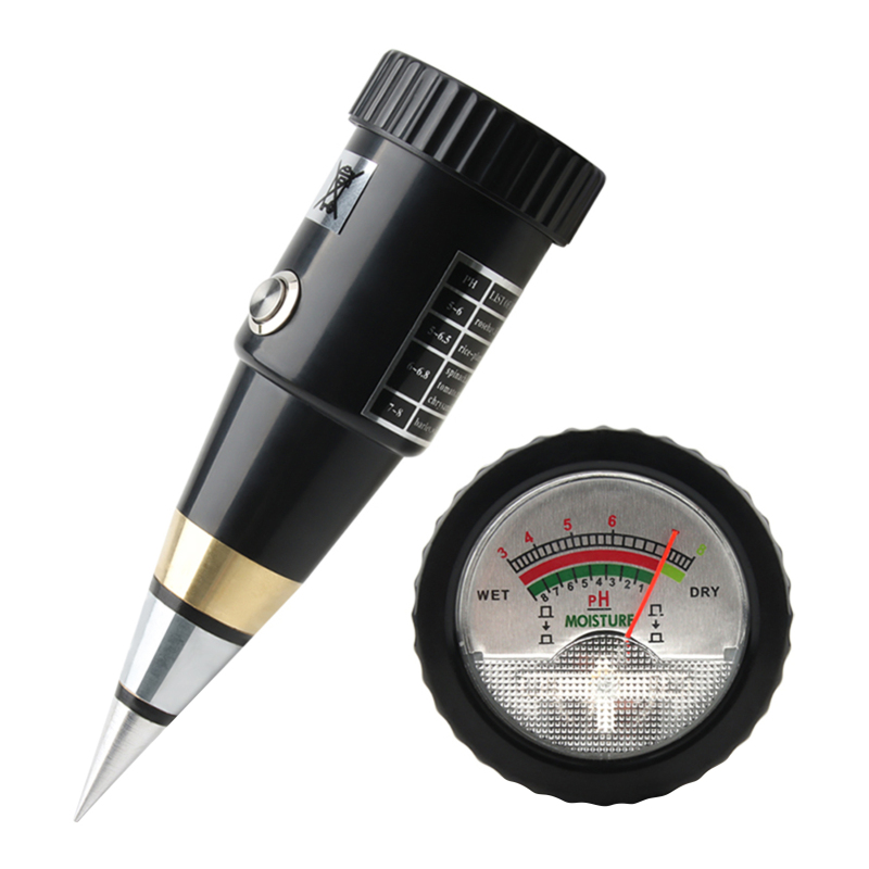 2-in-1 Boden-ph-tester Mit Indikator Und Nadel, Mit Wasserdichter Versiegelung, Ideal Für Garten, Gewächshaus, Rasen Und Landwirtschaft.