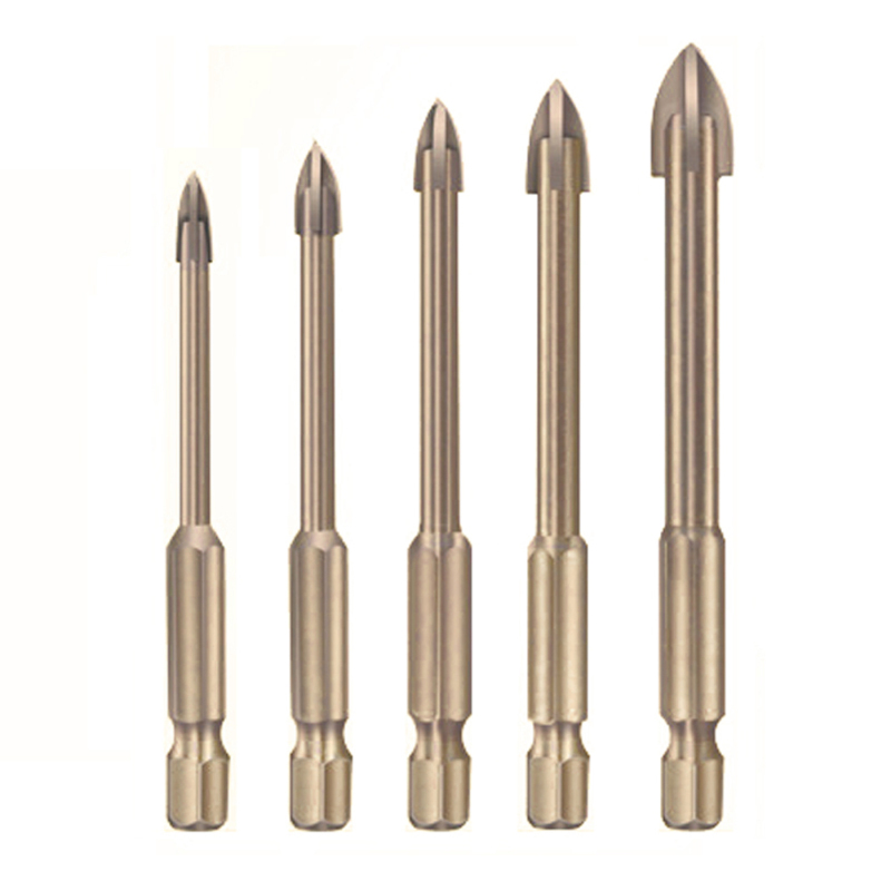 Universelles Hartmetallbohrer-set, Multifunktionale Bohrer Für Glas, Keramik, Fliesen, Wände Und Holz.
