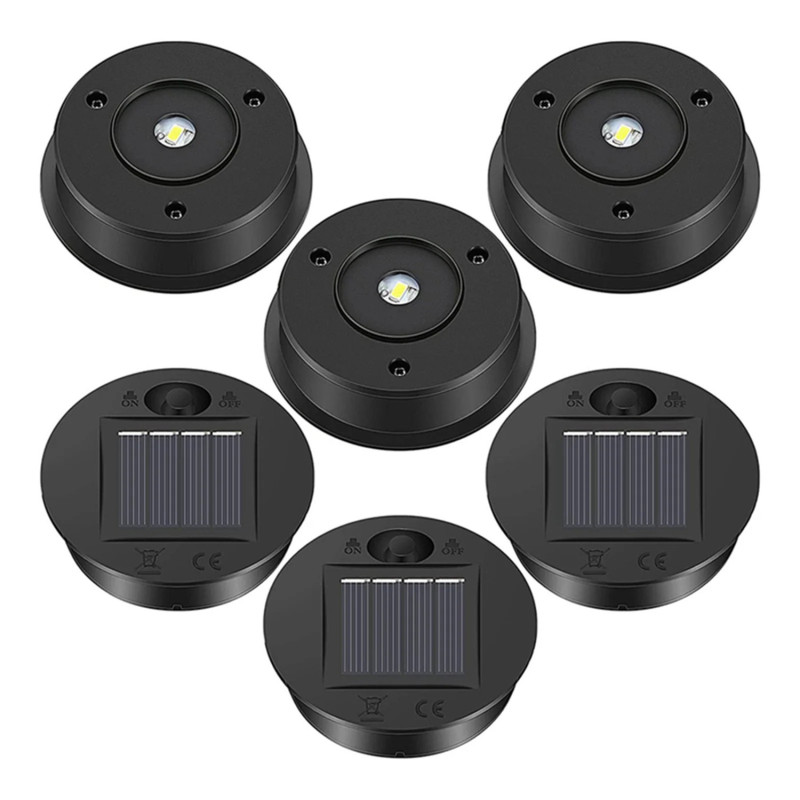 Set Mit 6 Dekorativen Ersatzspitzen Für Solarbetriebene Hängelaternen Im Außenbereich (85 Mm).