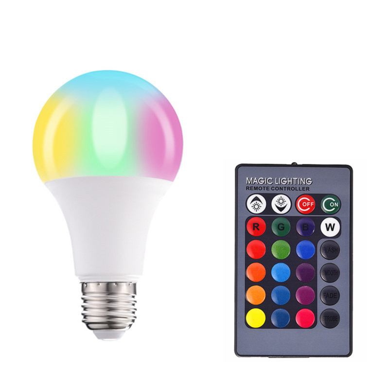 Rgb+weiße Led-lampen, 16 Rgbw-farben, 3w/5w/10w/15w Mit Fernbedienung, Für Die Inneneinrichtung.