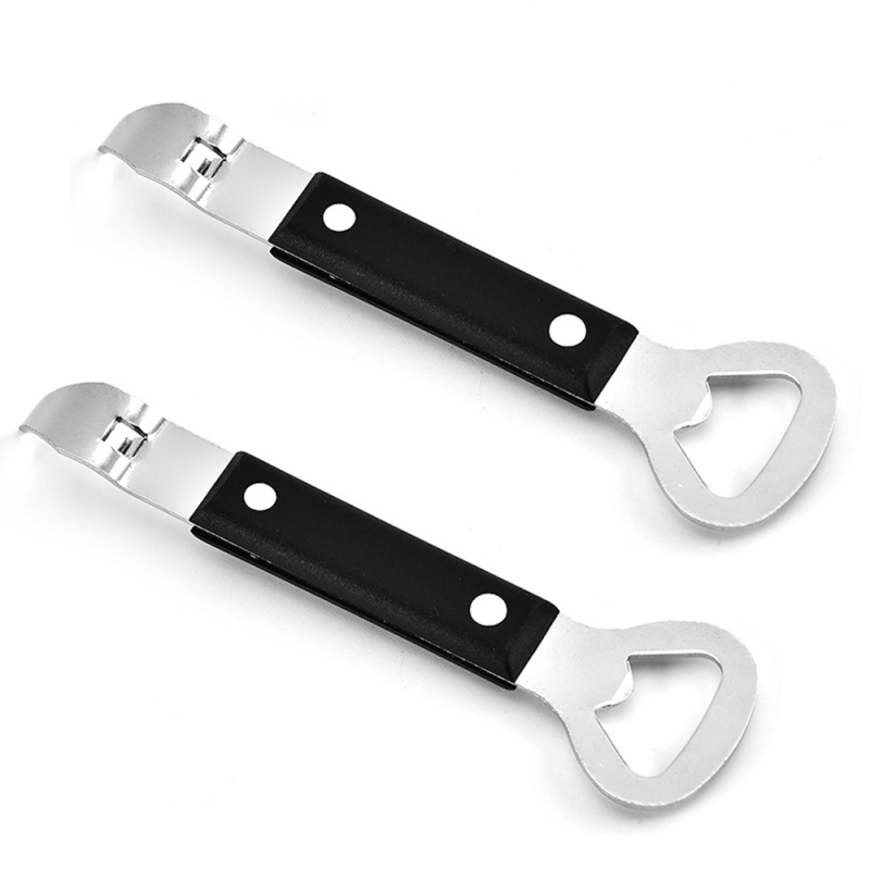 Set Mit 2 Flaschenöffnern Aus Edelstahl, Doppelfunktion, Für Zuhause, Küche Und Bar.