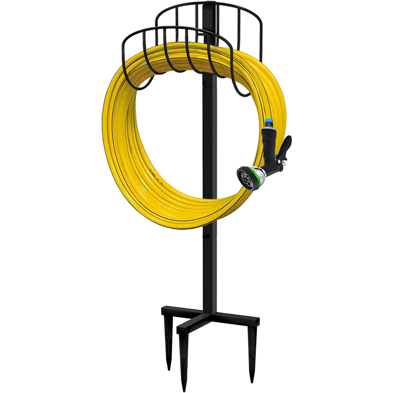 Freistehender Gartenschlauchhalter, Robustes Metall-aufbewahrungsgestell Für Gartenschläuche.