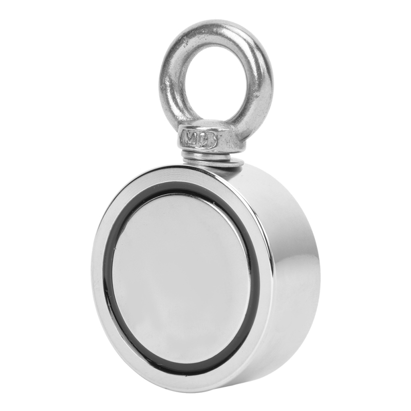 Doppelseitiger, Wasserdichter Neodym-magnet-rettungsring Zum Angeln Und Heben Lnm48-3