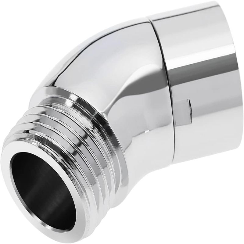 135°-winkeladapter Für Duscharm, Winkeladapter Für Handbrausekopf, Verchromt