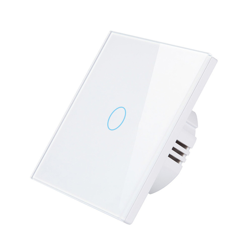 Intelligenter Wlan-schalter Mit Sprachsteuerung, Fernbedienung, Rf433- Und Touch-funktionalität. Funktionen: Zeitplanung, Timer Und Countdown-timer. Benötigt Einen Neutralleiter.