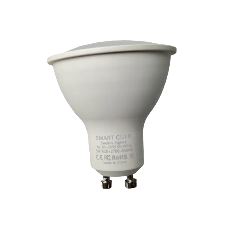 5w Zigbee Smart-glühbirne, Dual-weiß- Und Rgb-modus, 16 Millionen Farben, Gu10-sockel, Fernbedienung, Timer (ac85-265v)