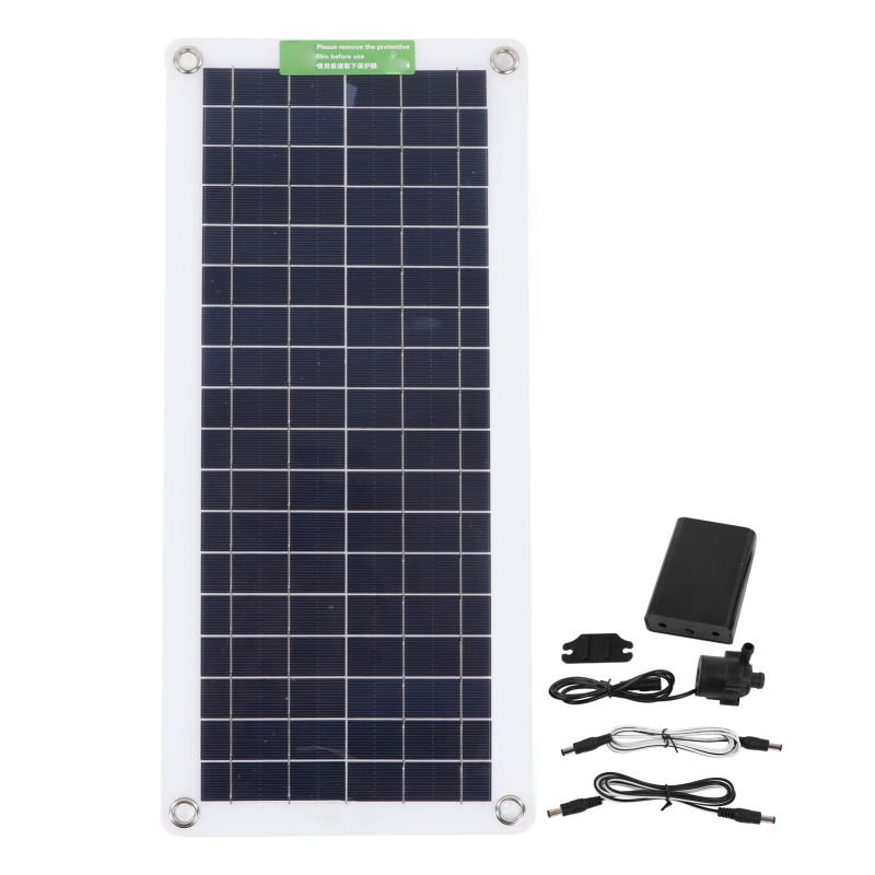 10w 12v Solarwasserpumpe, Leise, Tauchfähig, Für Springbrunnen, 5 Meter Förderhöhe, 800 L/h Fördermenge.