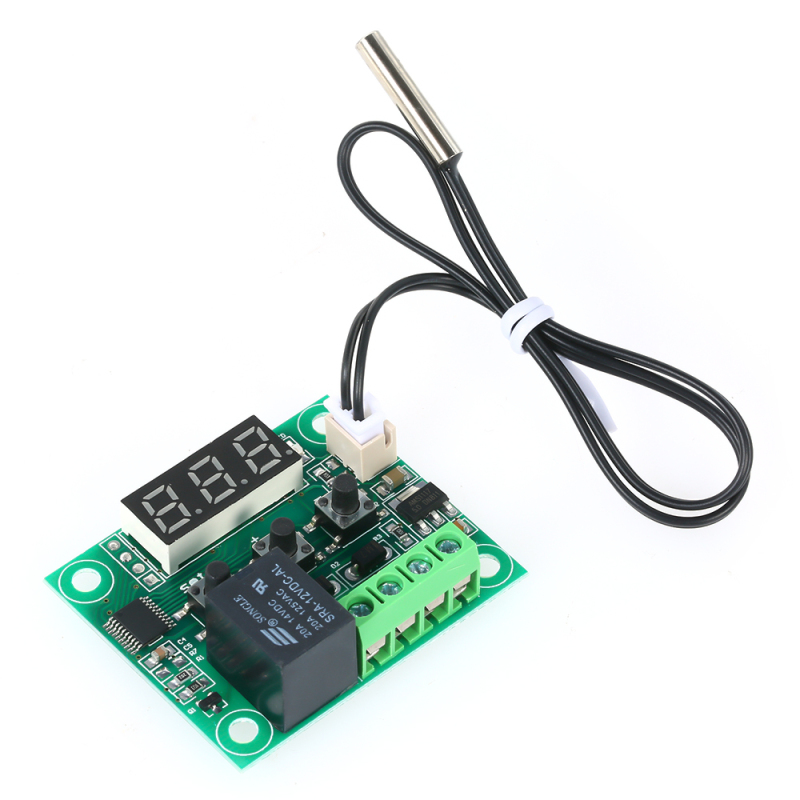 Digitales Thermostat Xh-w1209, Hochpräziser Heiz-/kühlregler, Schaltmodul, Rote Led-anzeige