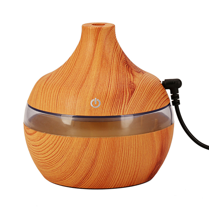 300-ml-aroma-diffusor, Usb-wasser-luftbefeuchter, Leiser Mini-holz-diffusor, Aromatherapiegerät Für Ätherische Öle Für Zuhause Und Büro.