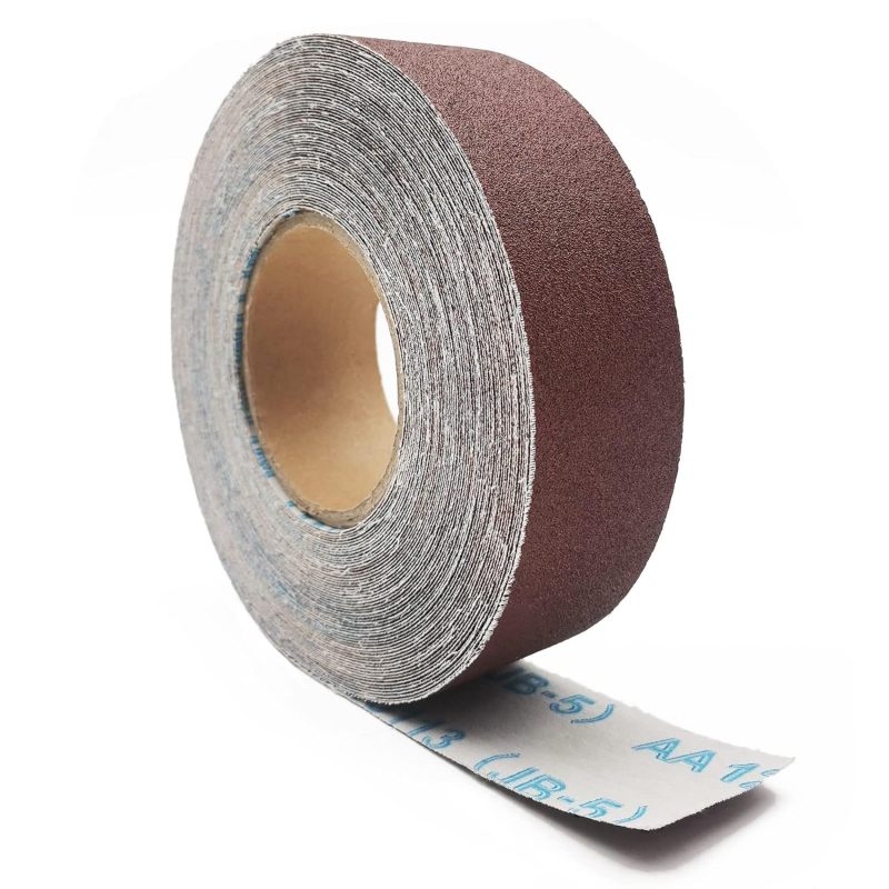 Schleifpapierrolle Mit Körnung 120, Reißbare Schleifgeweberolle (50 Mm X 25 M), Schleifgeweberolle Und Schleifbandrolle