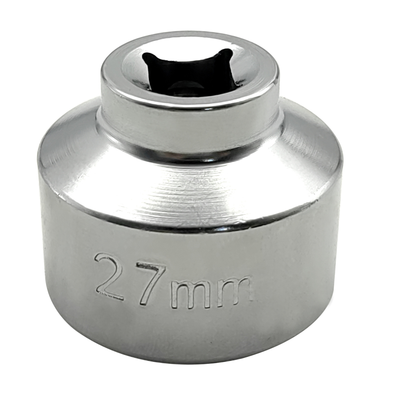 Extra Flacher 27-mm-ölfilterschlüssel, Ersatz-6-punkt-steckschlüssel Für Mercedes-benz A-klasse, Mini, Kia, Nissan Und Andere.