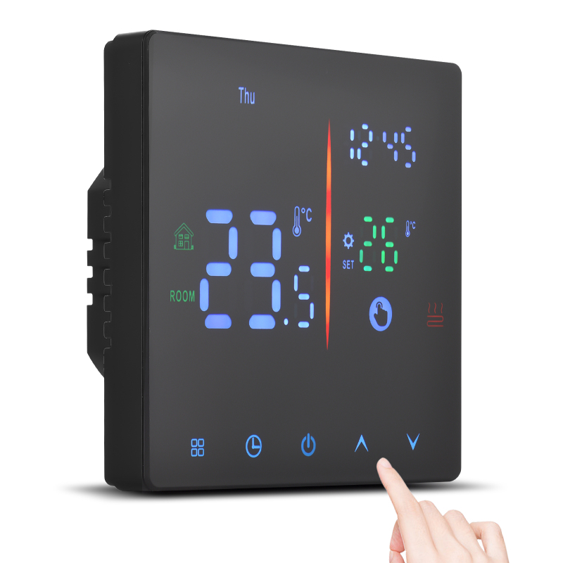 Programmierbarer Intelligenter Thermostat, Lcd-display, Manuelle/automatische Modi, Temperaturregler (wassererwärmung)