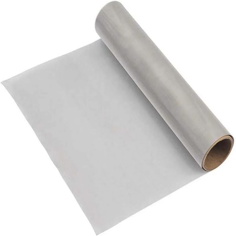 Sieb Aus Edelstahl 304, 150 Mesh (0,11 Mm), Ultrafeinfilter 50 X 100 Cm, Oxidations- Und Hochtemperaturbeständig.