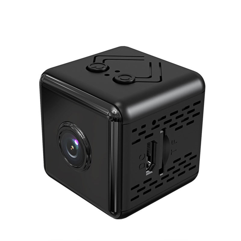 Mini-4k-überwachungskamera, Nachtsicht, Bewegungserkennung, Wlan, Magnethalterung (schwarz)
