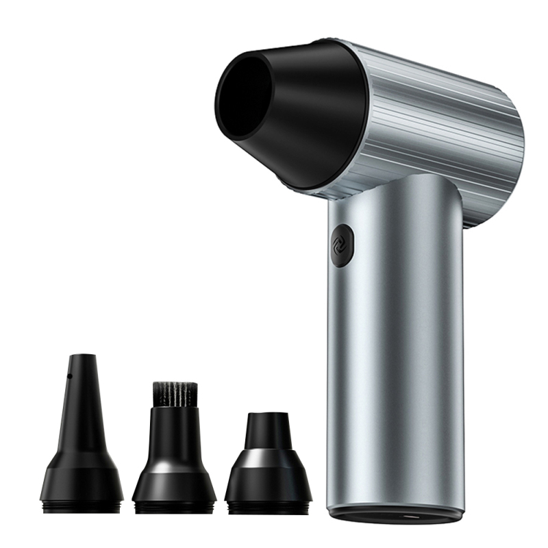 X7 Jet Tragbarer Ventilator, 90.000 U/min, 45 M/s Windgeschwindigkeit, 40-mm-bürstenlosmotor, Hochleistungs-turboventilator Mit Luftkanal, Tastaturreinigungswerkzeug