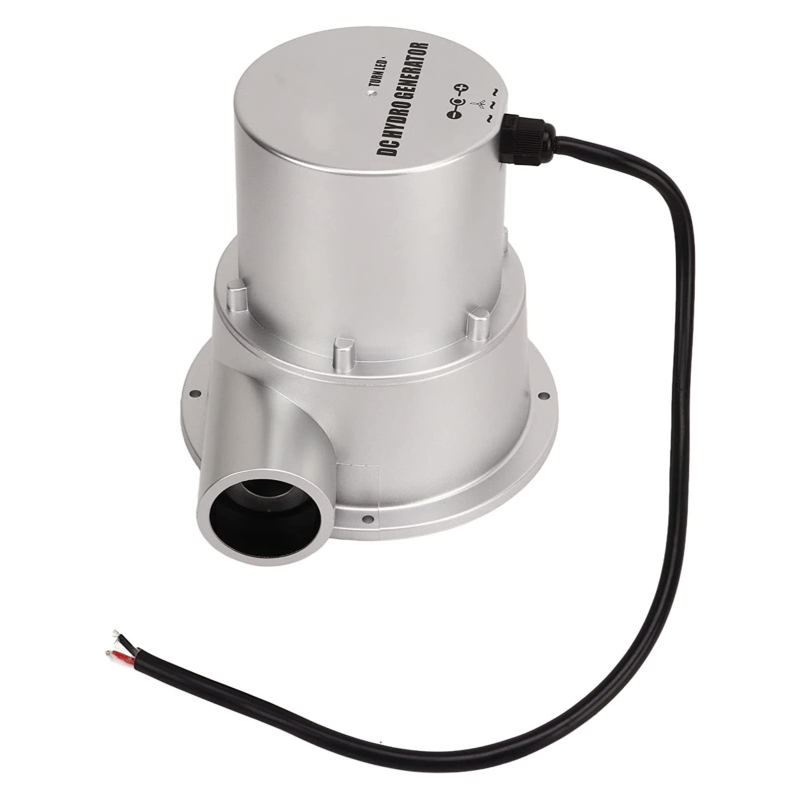 36w/50w/100w Hydraulische Turbine, Permanentmagnet-wasserkraftgenerator Und Bürstenloser Motor, 12v Batterieladegerät, Für Garten Und Teich.
